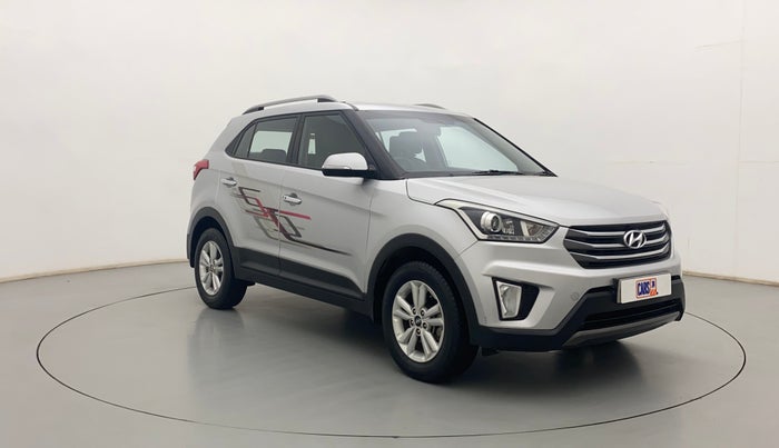 2017 Hyundai Creta SX PLUS 1.6 PETROL, Petrol, Manual, 65,266 km, Right Front Diagonal
