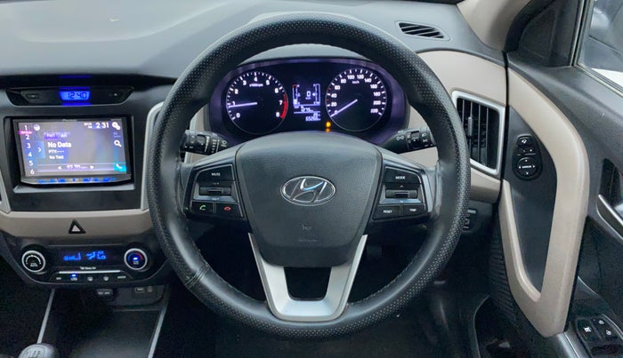 2017 Hyundai Creta SX PLUS 1.6 PETROL, Petrol, Manual, 65,266 km, Steering Wheel Close Up
