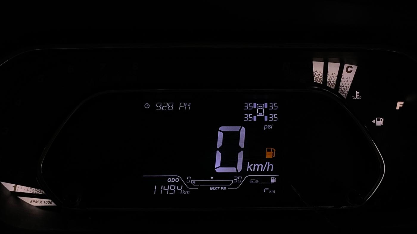 2023 Tata TIGOR XZ PLUS PETROL, Petrol, Manual, 11,490 km, Odometer Image
