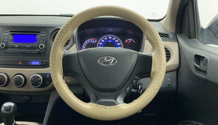 2016 Hyundai Grand i10 MAGNA 1.2 KAPPA VTVT, Petrol, Manual, 43,216 km, Steering Wheel Close Up