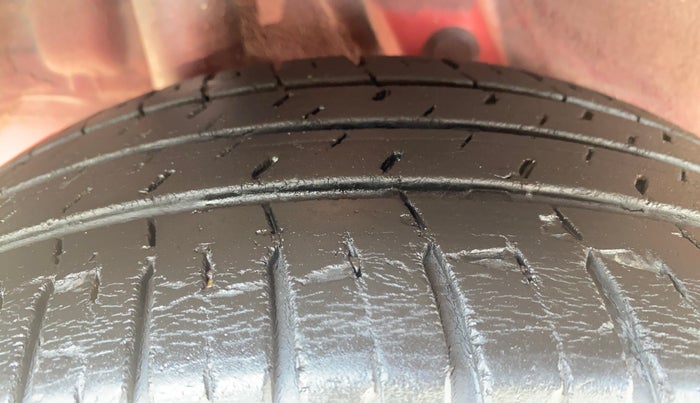 2021 Hyundai Verna SX (O) 1.0 TURBO DCT, Petrol, Automatic, 38,367 km, Right Rear Tyre Tread