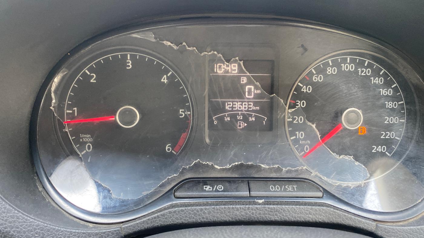 2014 Volkswagen Polo COMFORTLINE 1.5L, Diesel, Manual, 1,23,683 km, Odometer Image
