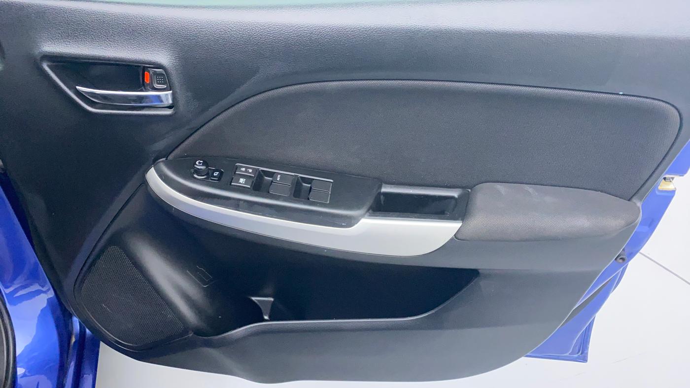 2017 Maruti Baleno ZETA 1.2 K12 AMT, Petrol, Automatic, 46,165 km, Driver Side Door Panels Controls