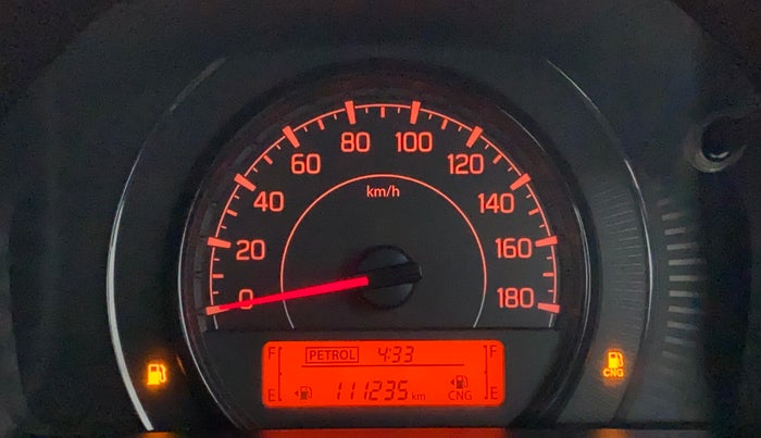2019 Maruti New Wagon-R LXI CNG (O) 1.0, CNG, Manual, 1,11,234 km, Odometer Image