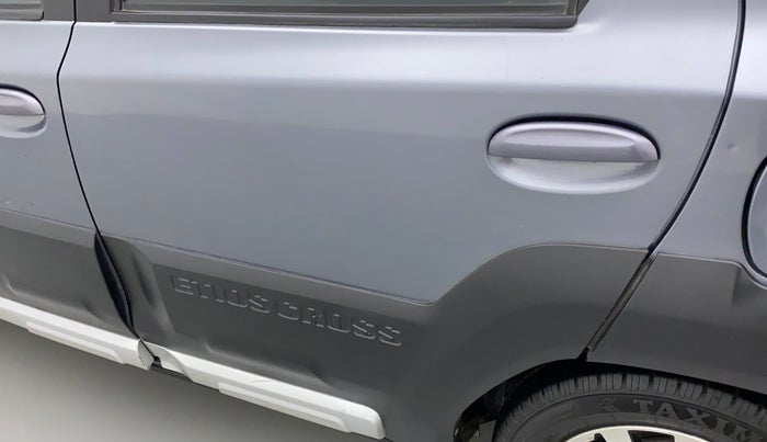 2015 Toyota Etios CROSS 1.2 G, CNG, Manual, 72,070 km, Rear left door - Minor scratches