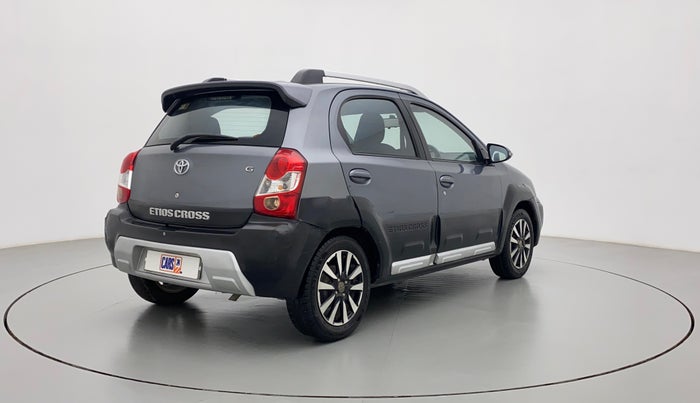 2015 Toyota Etios CROSS 1.2 G, CNG, Manual, 72,070 km, Right Back Diagonal