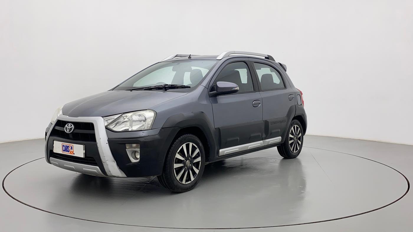 2015 Toyota Etios CROSS 1.2 G, CNG, Manual, 72,070 km, Left Front Diagonal