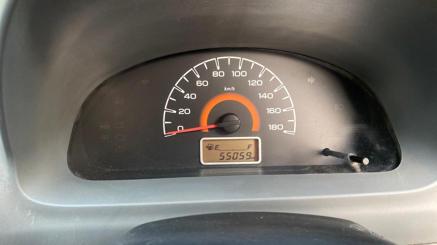 2013 Maruti Alto LX, Petrol, Manual, 55,054 km, Odometer Image