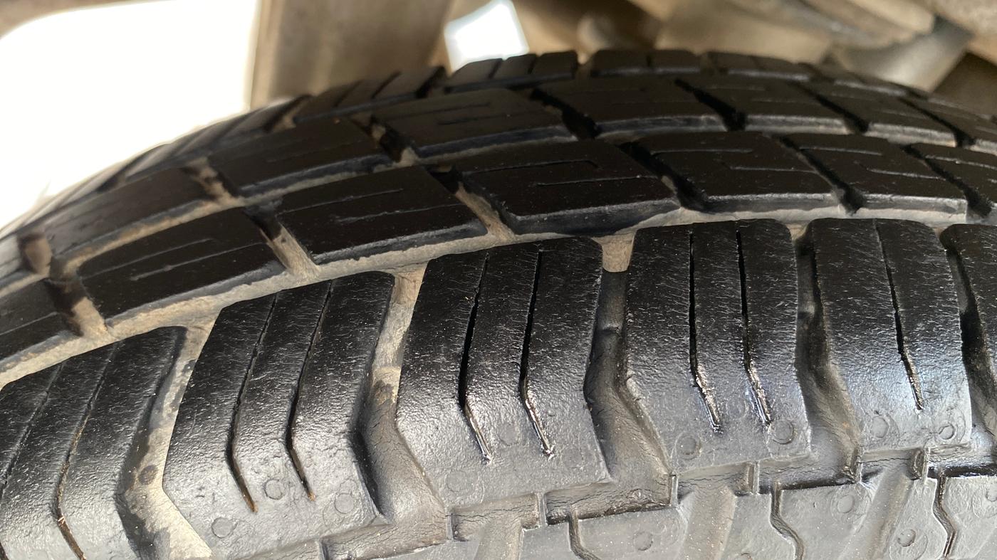2013 Maruti Alto LX, Petrol, Manual, 55,054 km, Right Rear Tyre Tread