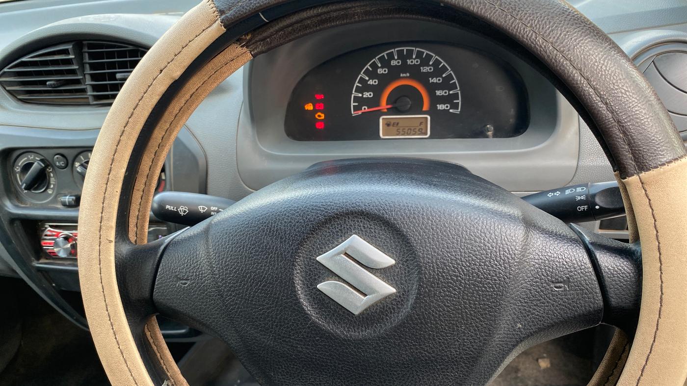 2013 Maruti Alto LX, Petrol, Manual, 55,054 km, Driver Side Adjustment Panel