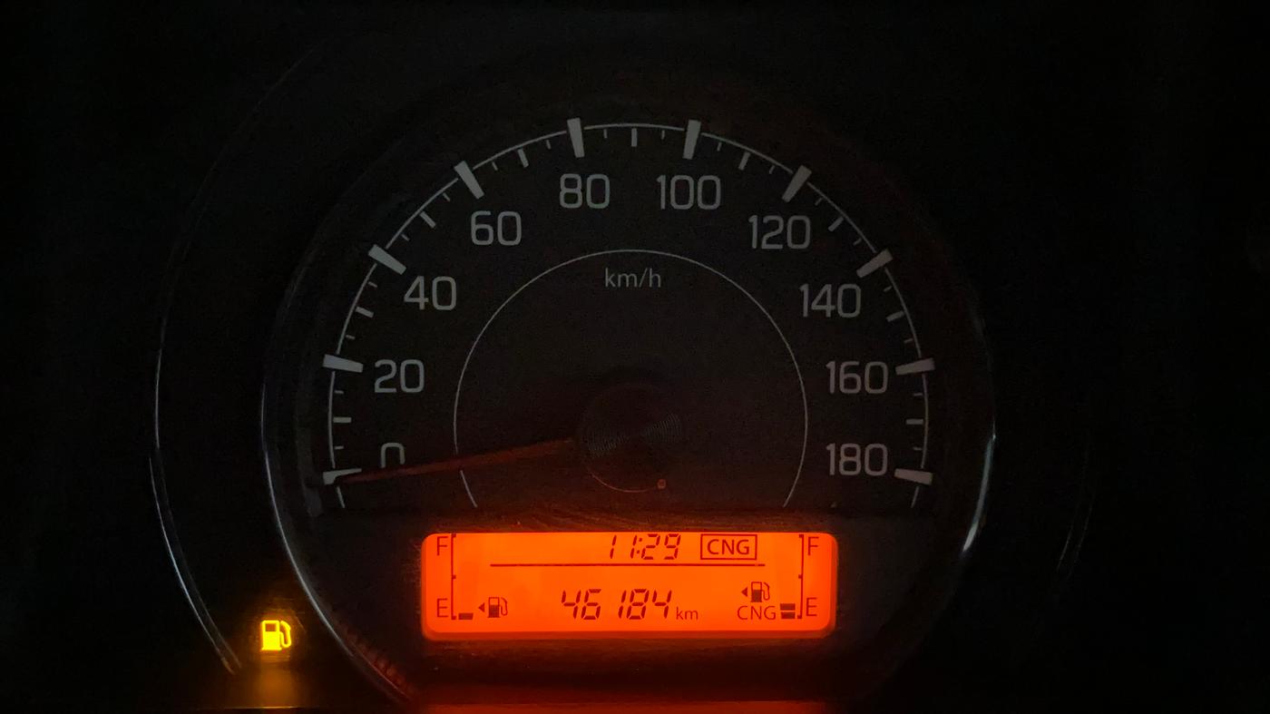 2023 Maruti Celerio VXI CNG, CNG, Manual, 46,191 km, Odometer Image