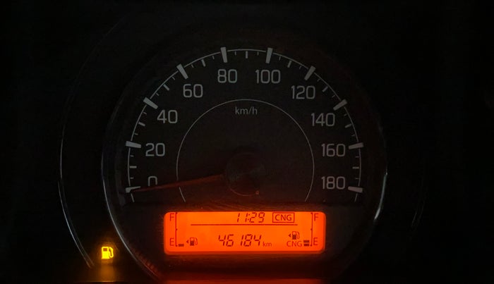 2023 Maruti Celerio VXI CNG, CNG, Manual, 46,176 km, Odometer Image