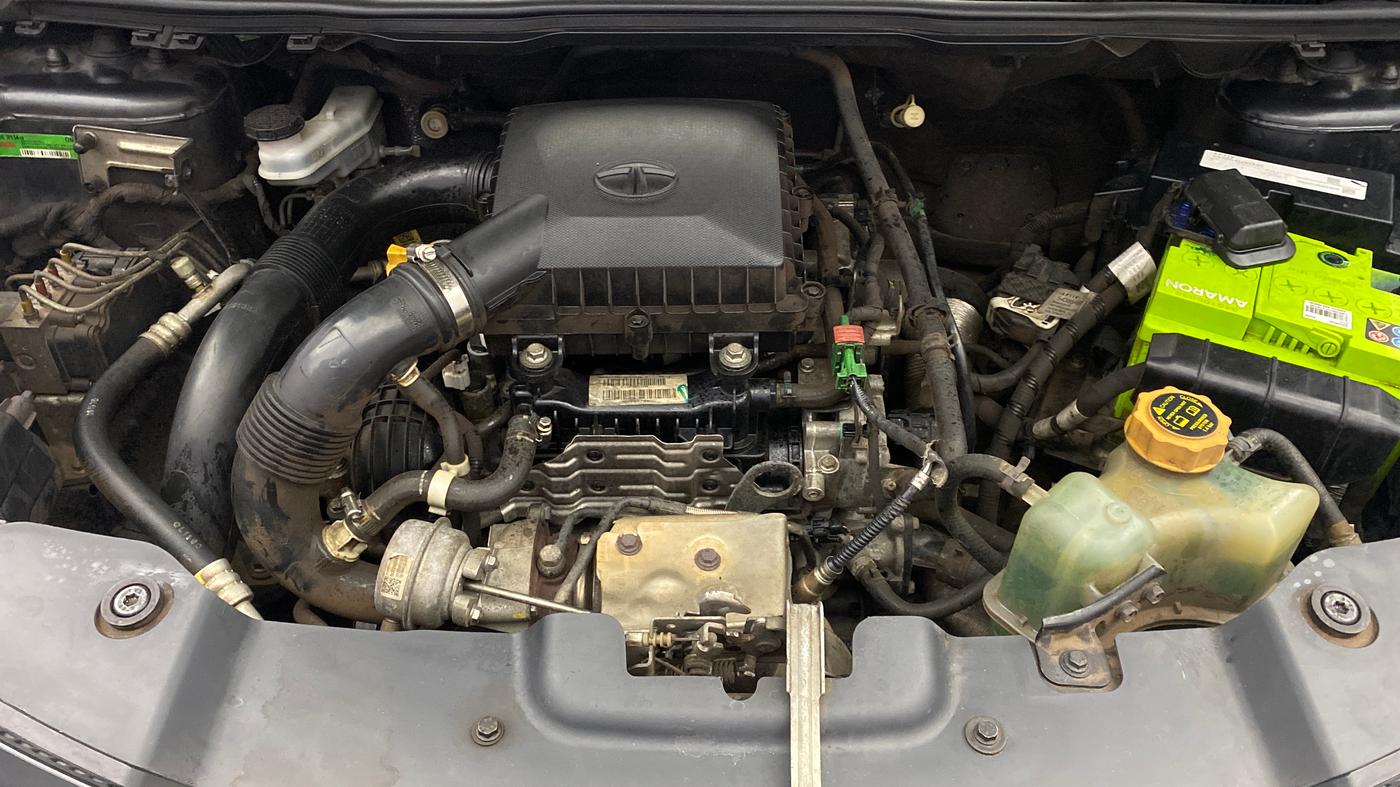 2019 Tata NEXON XZA PLUS PETROL, Petrol, Automatic, 79,696 km, Engine View