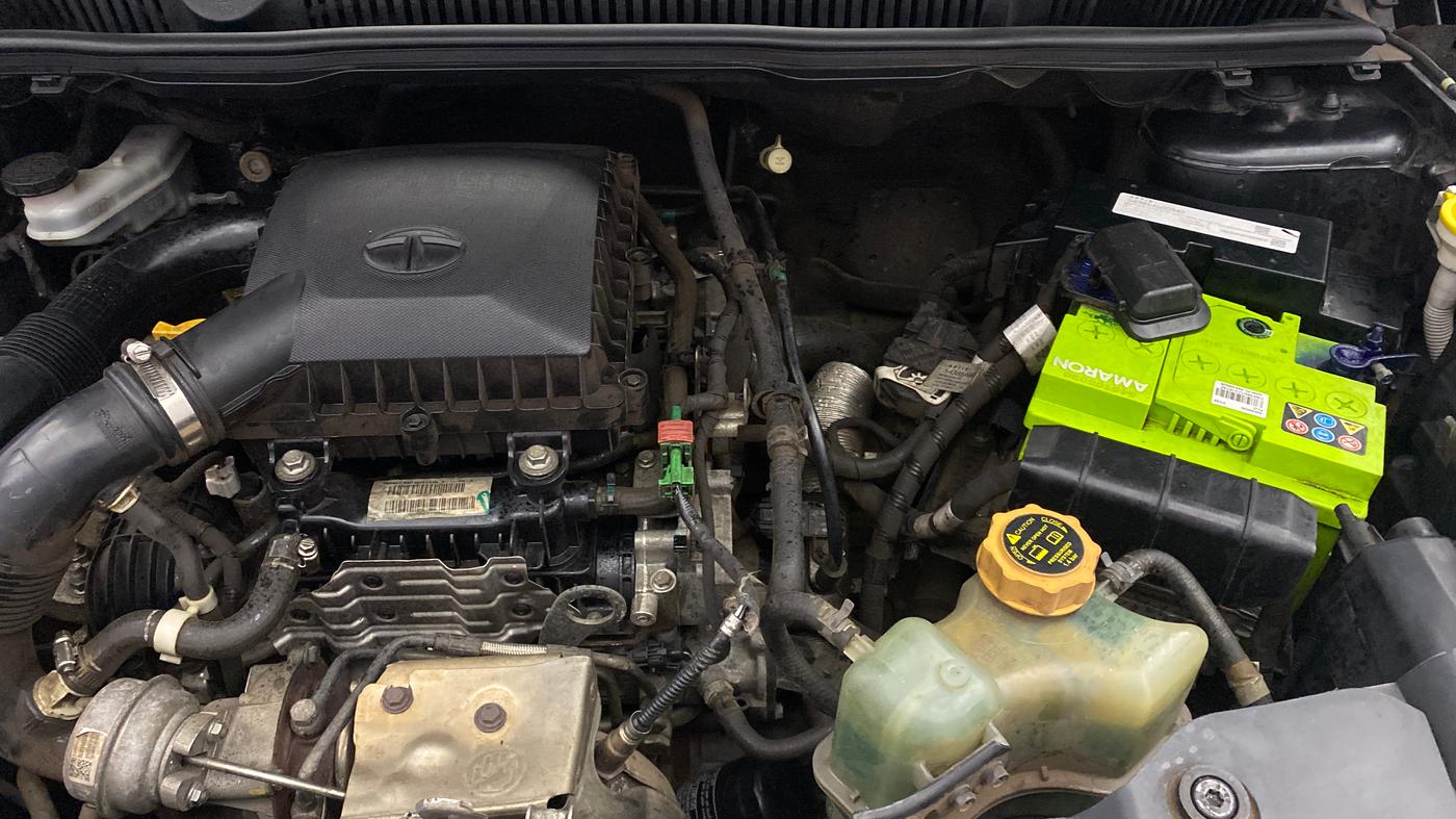 2019 Tata NEXON XZA PLUS PETROL, Petrol, Automatic, 79,696 km, Engine View - Left