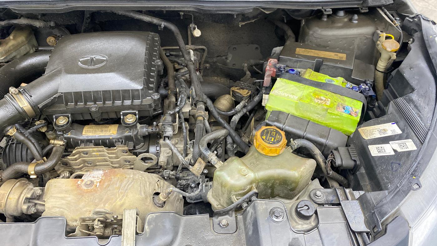 2021 Tata NEXON XZ PLUS PETROL, Petrol, Manual, 92,167 km, Engine View - Left