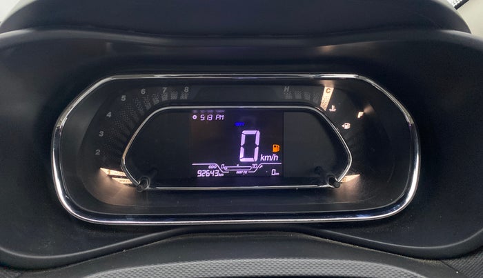 2021 Tata NEXON XZ PLUS PETROL, Petrol, Manual, 92,643 km, Odometer Image