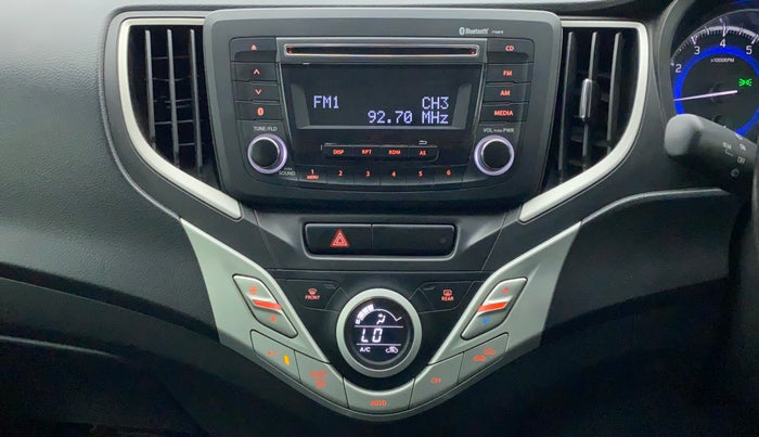 2016 Maruti Baleno ZETA PETROL 1.2, Petrol, Manual, 75,743 km, Air Conditioner