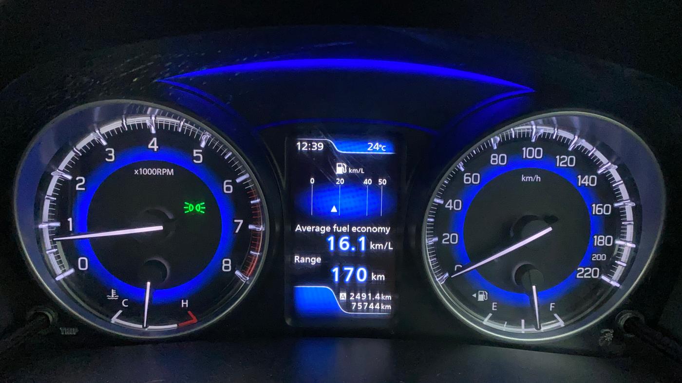 2016 Maruti Baleno ZETA PETROL 1.2, Petrol, Manual, 75,743 km, Odometer Image