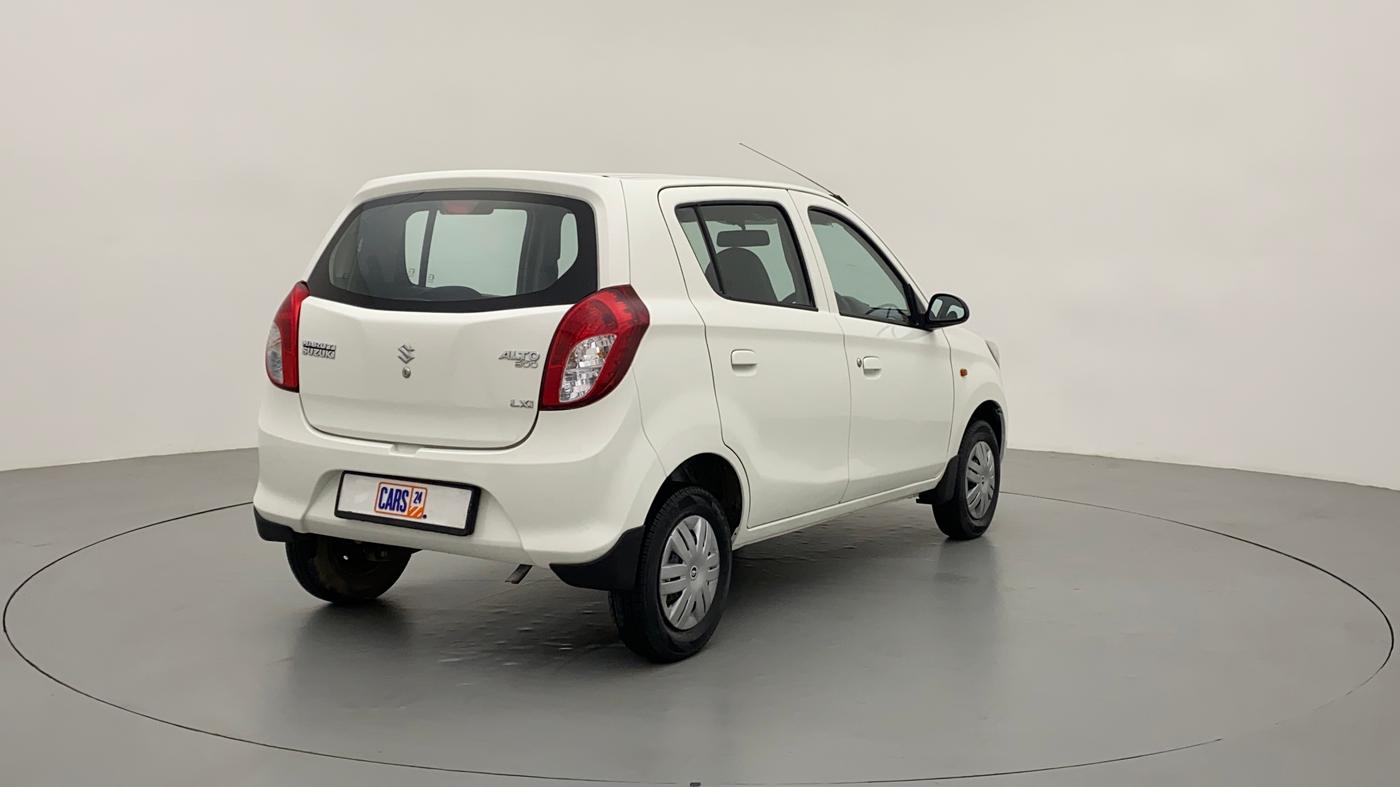 2016 Maruti Alto 800 LXI, Petrol, Manual, 45,166 km, Right Back Diagonal (45- Degree) View