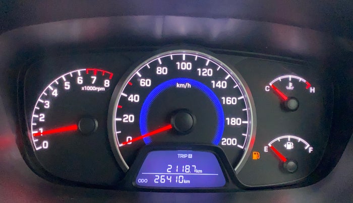 2016 Hyundai Grand i10 SPORTZ 1.2 KAPPA VTVT, Petrol, Manual, 26,410 km, Odometer Image