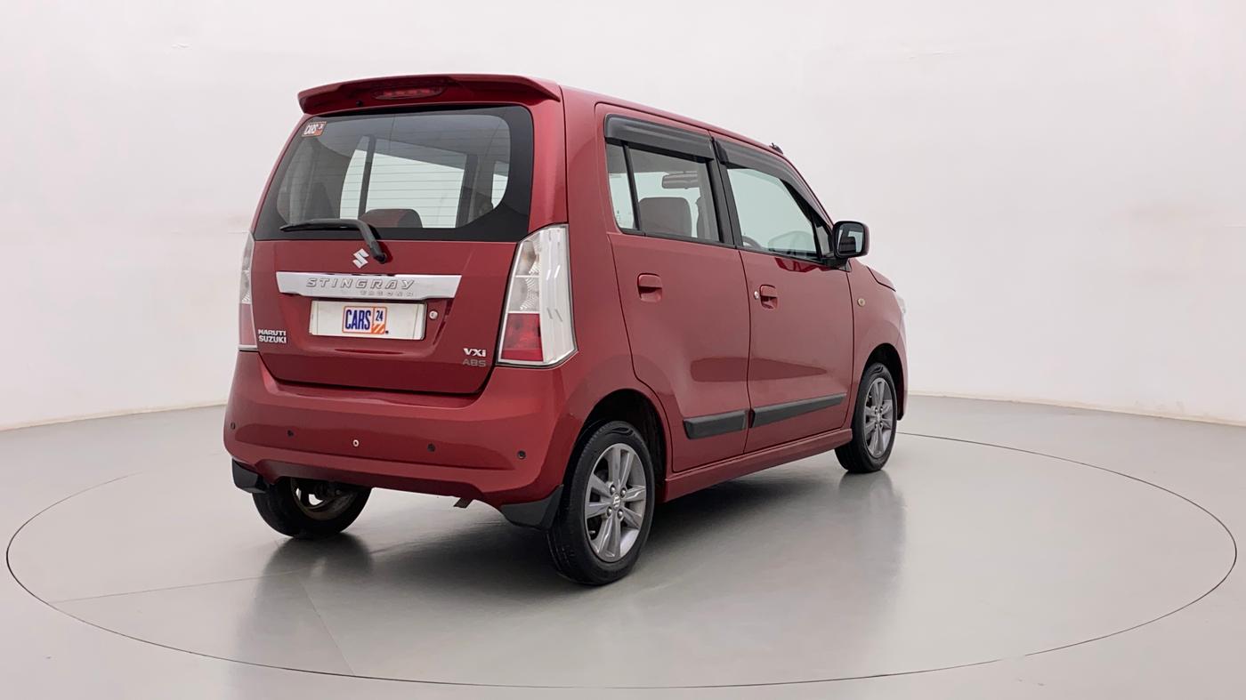 2013 Maruti Wagon R Stingray VXI, Petrol, Manual, 44,576 km, Right Back Diagonal