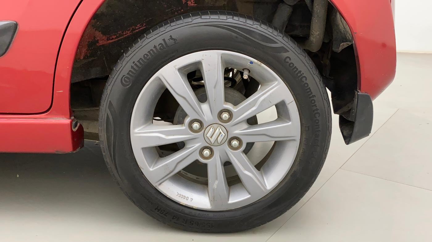 2013 Maruti Wagon R Stingray VXI, Petrol, Manual, 44,576 km, Left Rear Wheel