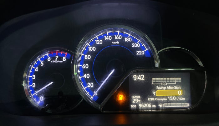 2020 Toyota YARIS G MT, Petrol, Manual, 96,203 km, Odometer Image