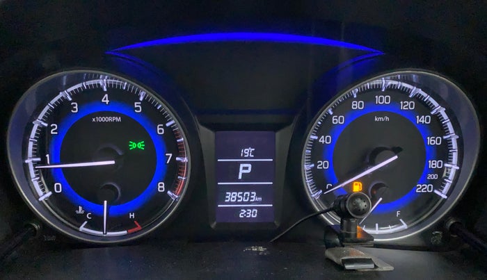 2017 Maruti Baleno DELTA CVT PETROL 1.2, Petrol, Automatic, 38,503 km, Odometer Image