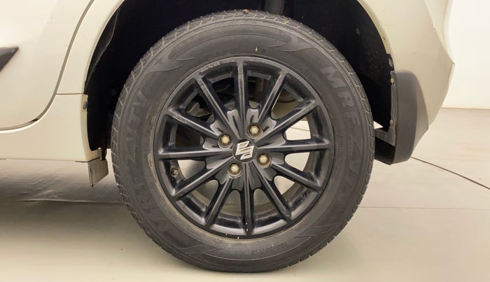 2017 Maruti Baleno DELTA CVT PETROL 1.2, Petrol, Automatic, 38,503 km, Left Rear Wheel