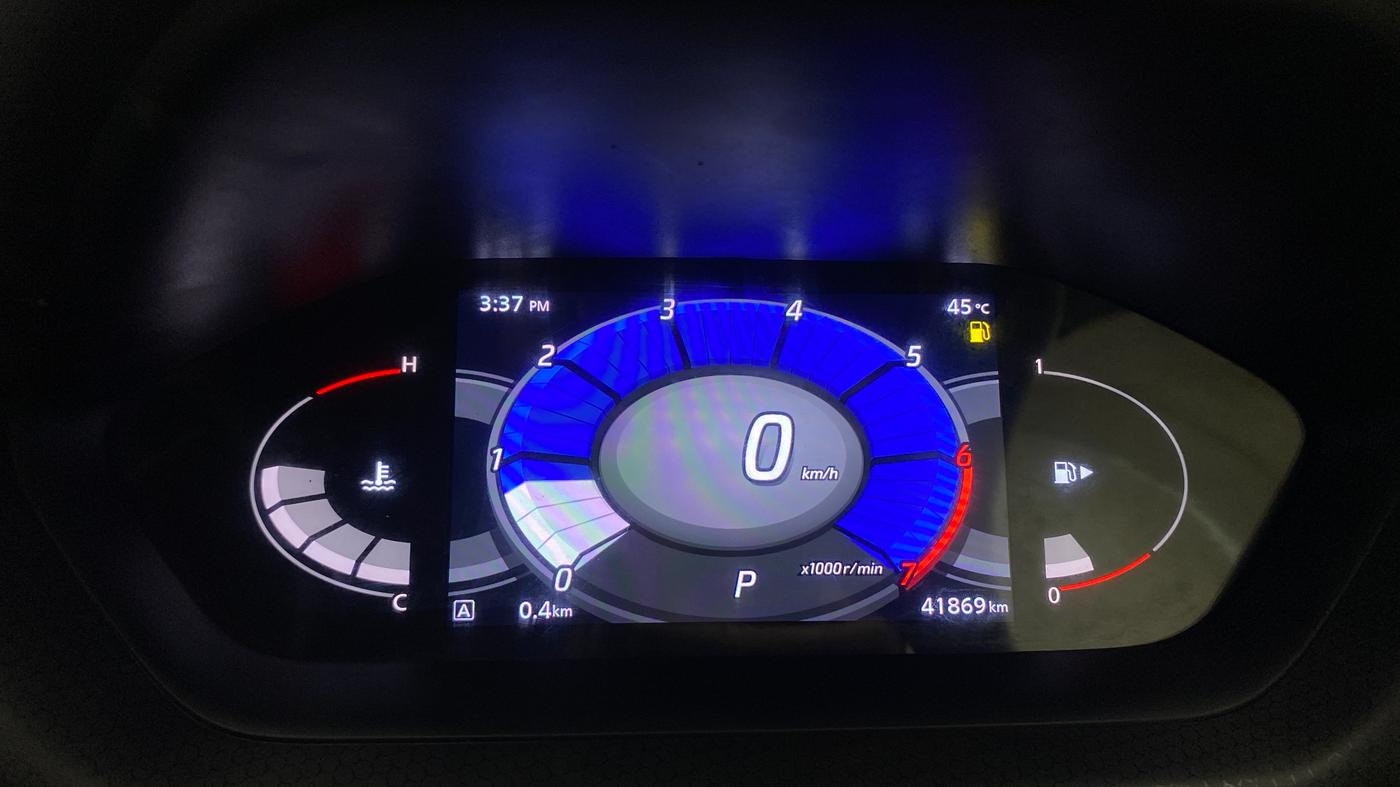 2021 Nissan MAGNITE XV PREMIUM TURBO CVT DUAL TONE, Petrol, Automatic, 41,869 km, Odometer Image