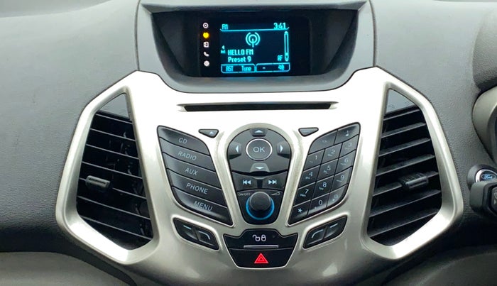 2016 Ford Ecosport TITANIUM 1.5L PETROL AT, Petrol, Automatic, 63,227 km, Infotainment System