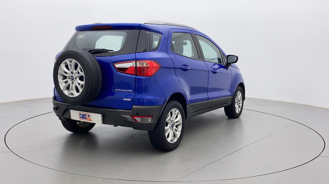 2016 Ford Ecosport TITANIUM 1.5L PETROL AT, Petrol, Automatic, 63,227 km, Right Back Diagonal