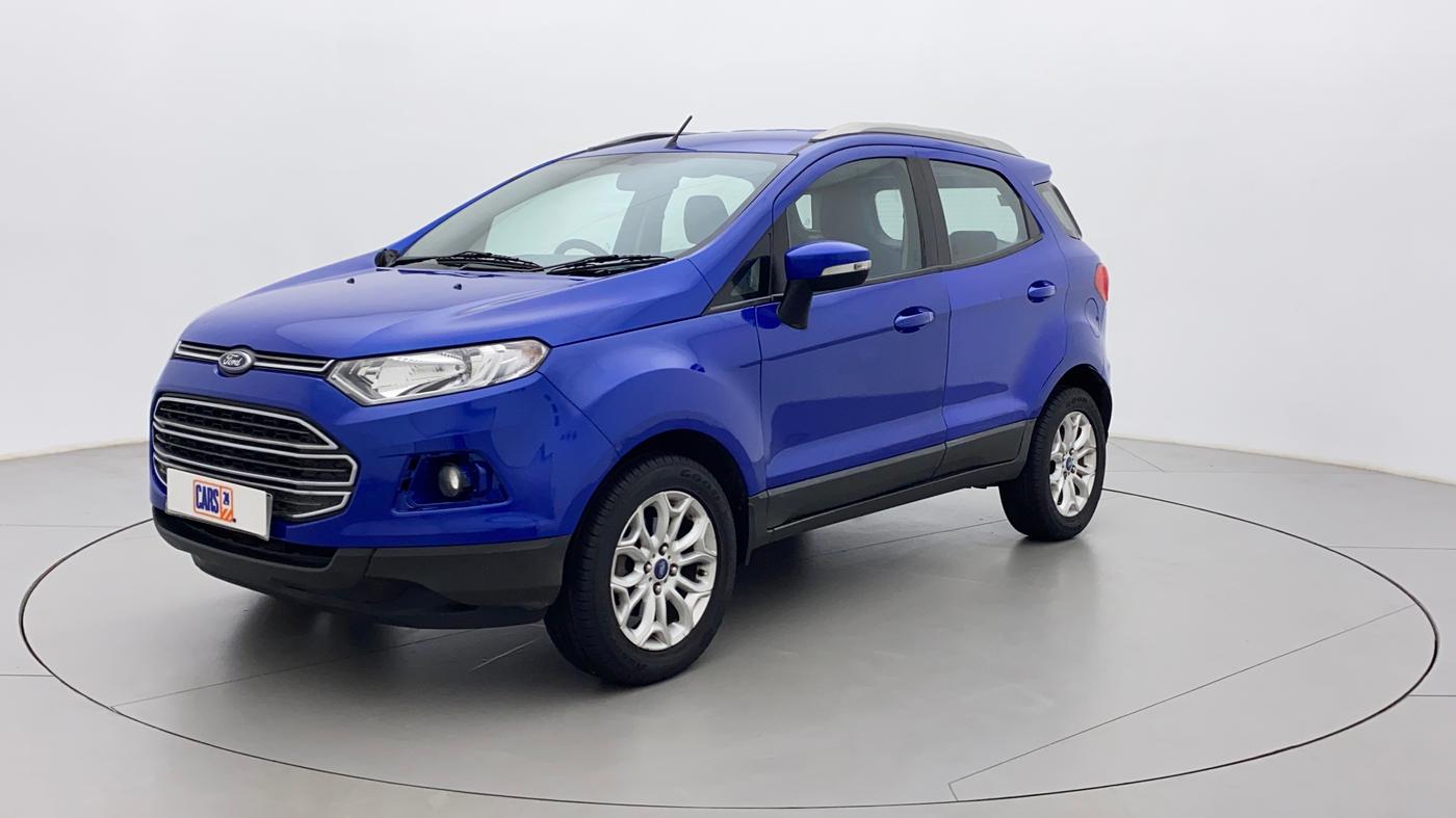 2016 Ford Ecosport TITANIUM 1.5L PETROL AT, Petrol, Automatic, 63,227 km, Left Front Diagonal