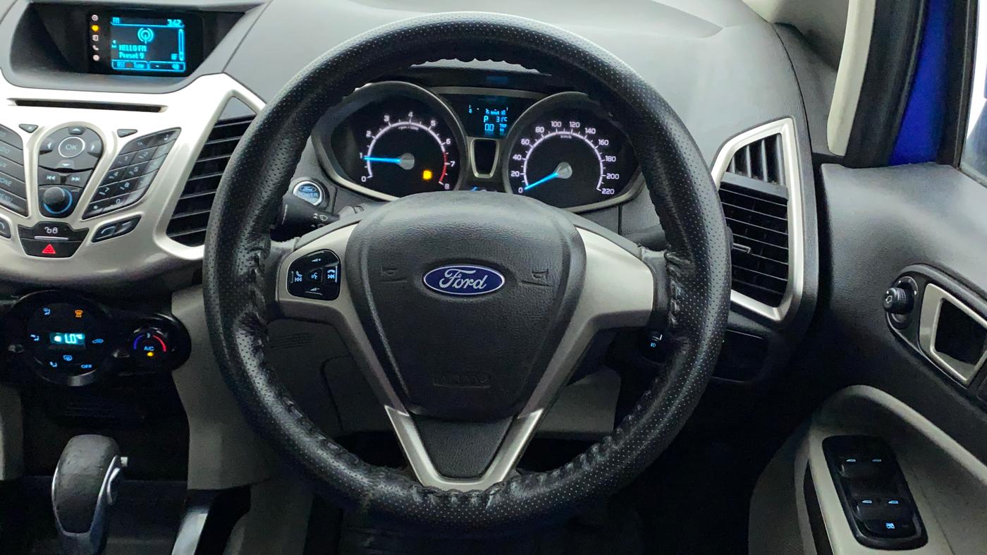2016 Ford Ecosport TITANIUM 1.5L PETROL AT, Petrol, Automatic, 63,227 km, Steering Wheel Close Up