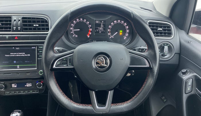 2017 Skoda Rapid 1.5 TDI MONTE CARLO AT, Diesel, Automatic, 71,493 km, Steering Wheel Close Up
