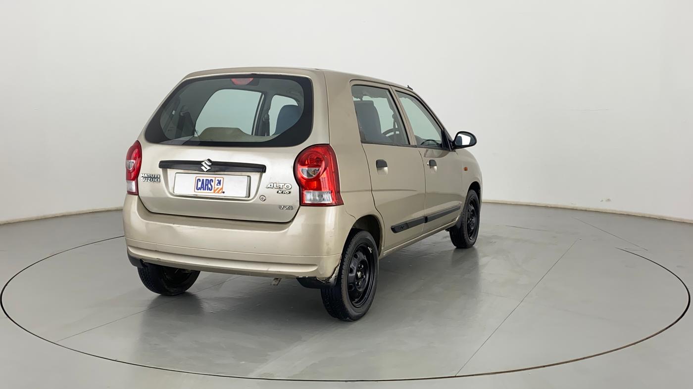 2012 Maruti Alto K10 VXI P, Petrol, Manual, 35,586 km, Right Back Diagonal