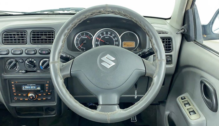 2012 Maruti Alto K10 VXI P, Petrol, Manual, 35,586 km, Steering Wheel Close Up