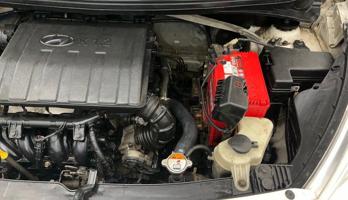 2017 Hyundai Grand i10 SPORTZ (O) 1.2 KAPPA VTVT, Petrol, Manual, 70,552 km, Engine View - Left