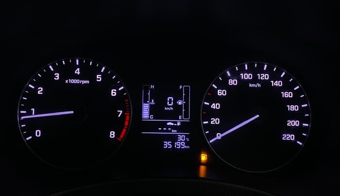2019 Hyundai Creta SX SPORTS EDITION 1.6 PETROL DUAL TONE, Petrol, Manual, 35,189 km, Odometer Image