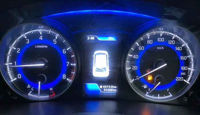 2016 Maruti Baleno ALPHA PETROL 1.2, Petrol, Manual, 32,498 km, Odometer Image