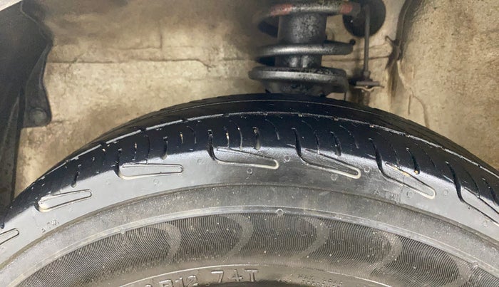 2013 Maruti Alto 800 LXI, Petrol, Manual, 86,955 km, Left Front Tyre Tread
