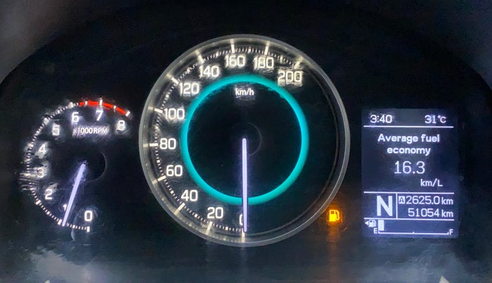 2017 Maruti IGNIS ZETA 1.2 AMT, Petrol, Automatic, 51,054 km, Odometer Image