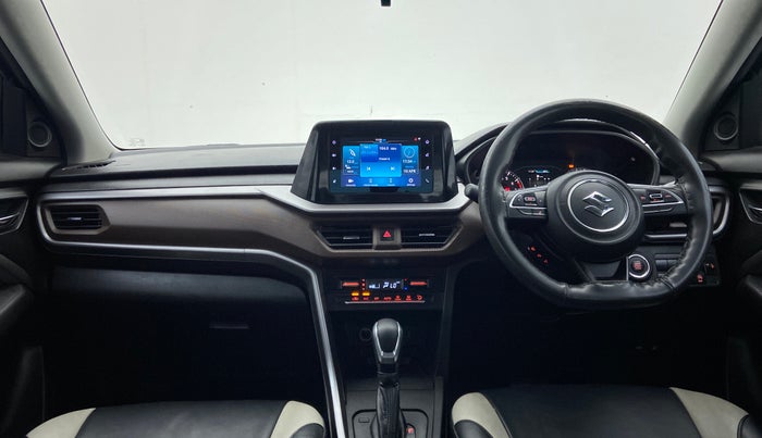 2022 Maruti BREZZA ZXI + AT SMART HYBRID DUAL TONE, Petrol, Automatic, 16,626 km, Dashboard