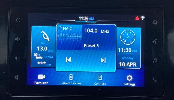 2022 Maruti BREZZA ZXI + AT SMART HYBRID DUAL TONE, Petrol, Automatic, 16,626 km, Touchscreen Infotainment System