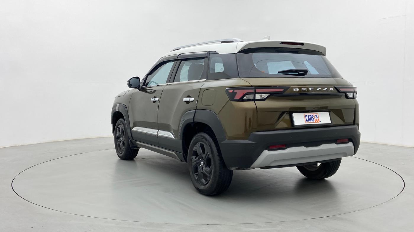 2022 Maruti BREZZA ZXI + AT SMART HYBRID DUAL TONE, Petrol, Automatic, 16,626 km, Left Back Diagonal