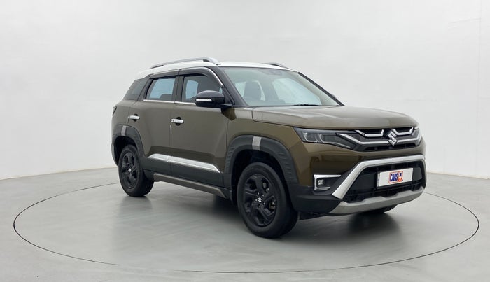 2022 Maruti BREZZA ZXI + AT SMART HYBRID DUAL TONE, Petrol, Automatic, 16,626 km, Right Front Diagonal