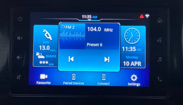 2022 Maruti BREZZA ZXI + AT SMART HYBRID DUAL TONE, Petrol, Automatic, 16,626 km, Infotainment System