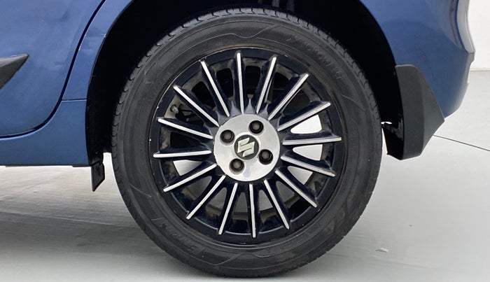 2017 Maruti Baleno DELTA PETROL 1.2, Petrol, Manual, 38,730 km, Left Rear Wheel