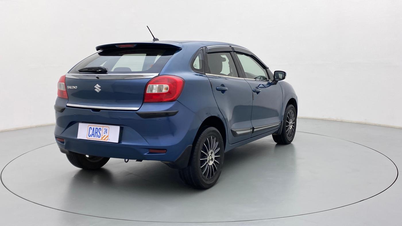 2017 Maruti Baleno DELTA PETROL 1.2, Petrol, Manual, 38,730 km, Right Back Diagonal