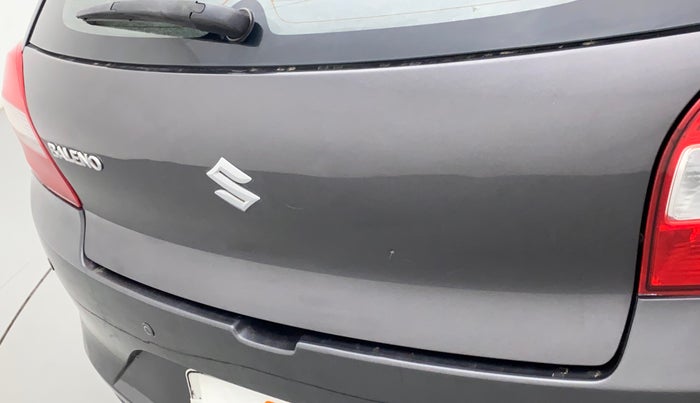 2016 Maruti Baleno DELTA PETROL 1.2, Petrol, Manual, 72,660 km, Dicky (Boot door) - Paint has minor damage